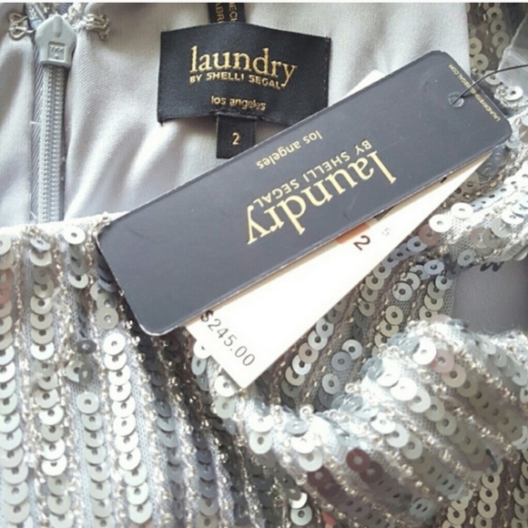 🍒NWT🍒 LAUNDRY BY SHELLI SEGAL COCKTAIL DRESS - Picture 4 of 4